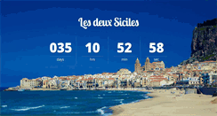 Desktop Screenshot of lesdeuxsiciles.com